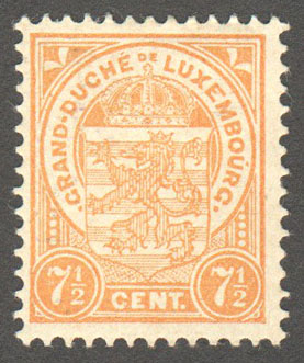 Luxembourg Scott 81 Mint - Click Image to Close